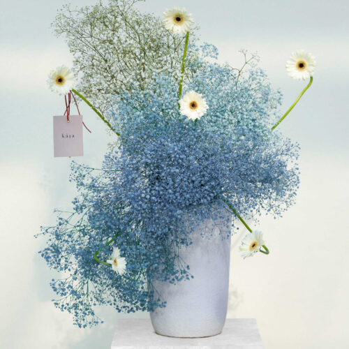 blue clouds arrangement