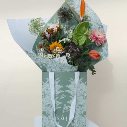 garden galore floral bag bouquet