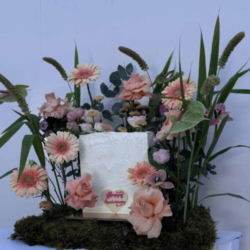 odette cake flower duo