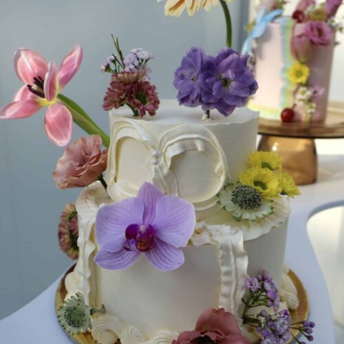 kassia cake flower duo