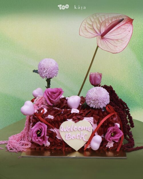 Zaria cake flower duo