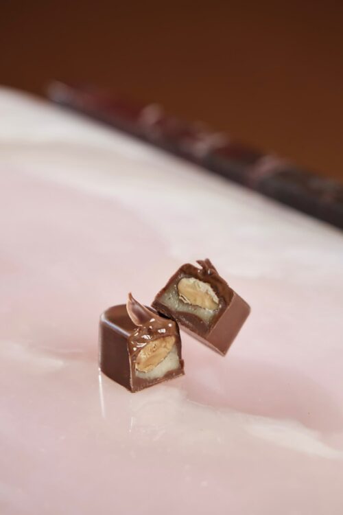 Alternative view of almond praline