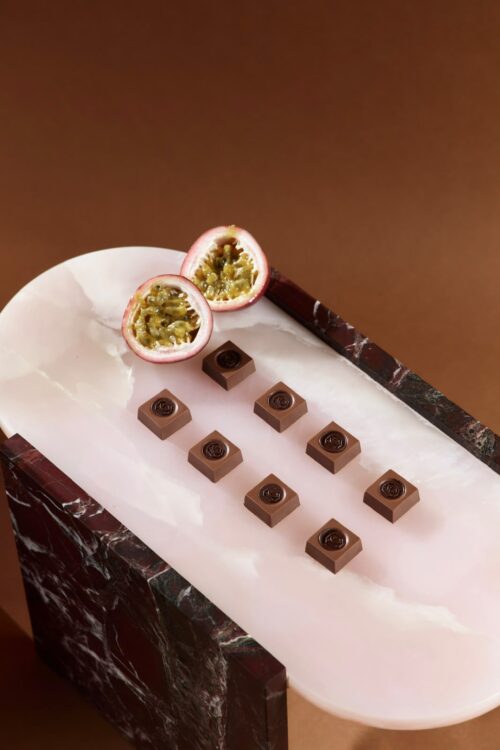 Alternative view of caramel passionfruit